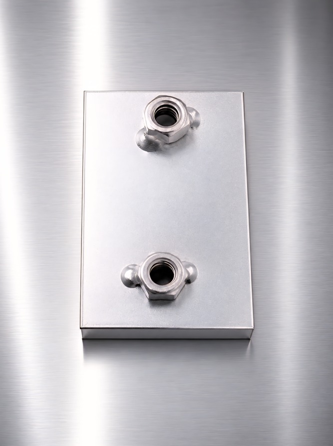 2 Nut Weld Plate